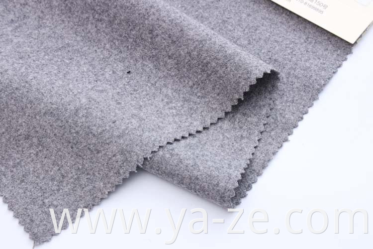 Proper price top quality woven woolen wool flannel manufacturer fabric for overcoat suit blazer cloth